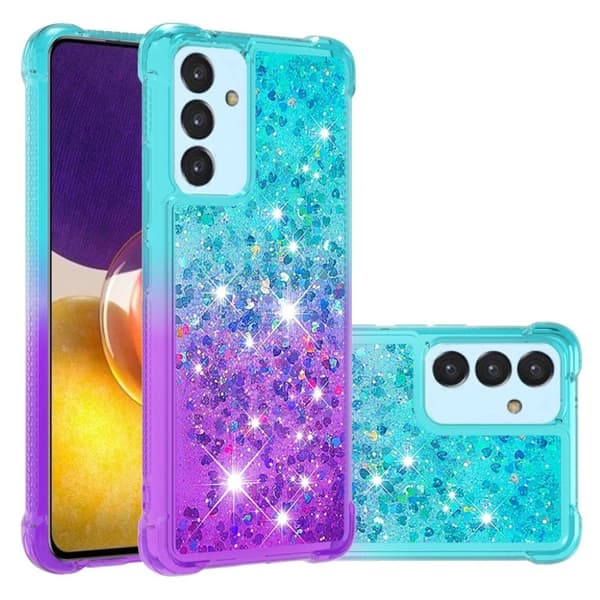 Princess Samsung Galaxy A82 5G Deksel - Himmelblå / Lilla Purple
