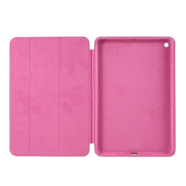 iPad Mini (2019) tri-fold leather flip case - Rose Pink