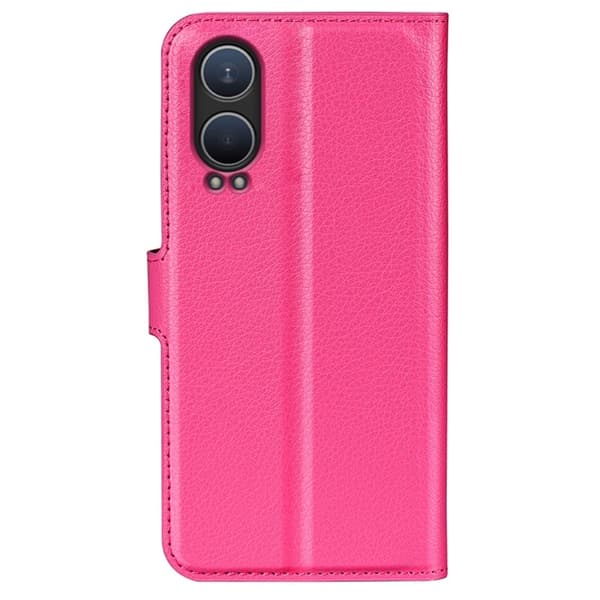 Classic OnePlus Nord CE4 Lite / Oppo K12x flip etui - Rose Pink