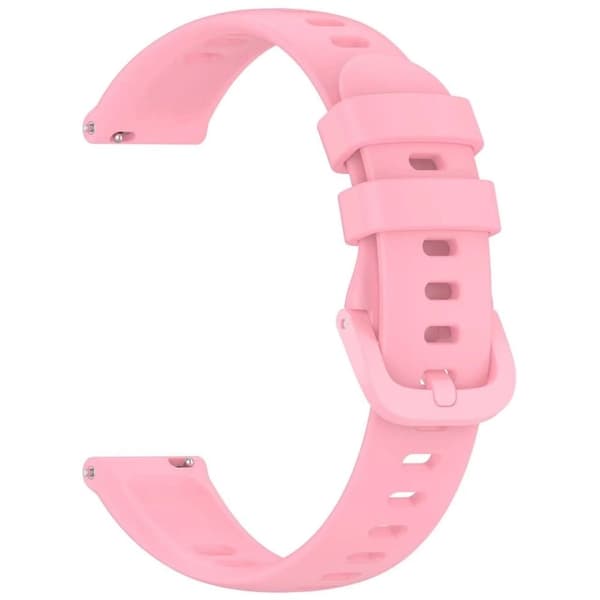Keep B4 Silicone Watch Band Adjustable Wrist Strap Replacement - Lyserød Pink