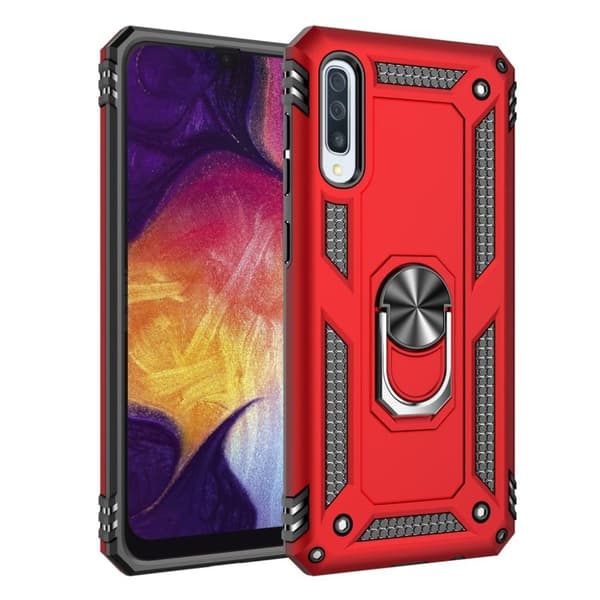 Bofink Combat Samsung Galaxy A50 deksel - Rød Red