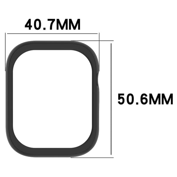 Huawei Watch D2 Half Coverage Hollow-Out Protective Frame Bumpresistent Watch Case - Lyserød Rose Pink