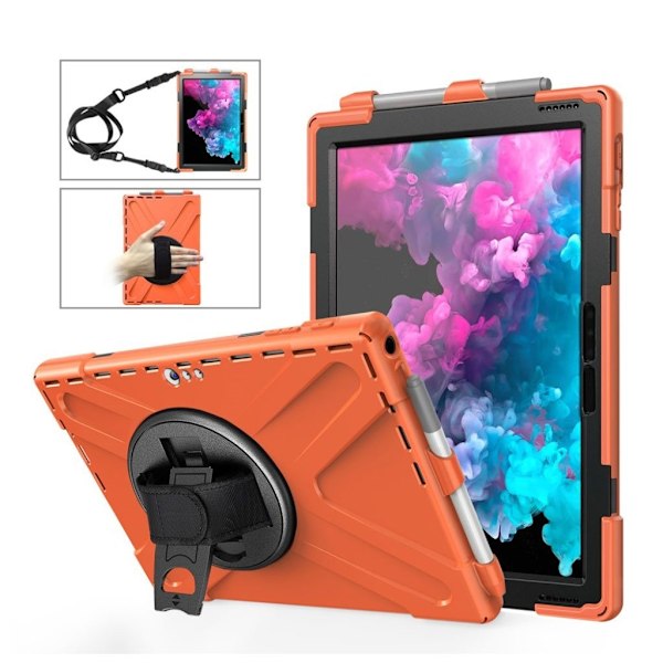 Microsoft Surface Pro 6 X-Form Kombo Etui - Oransje Orange