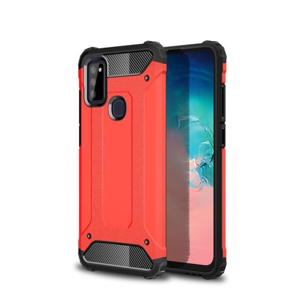Suoja Samsung Galaxy M51 kotelot - Punainen Red