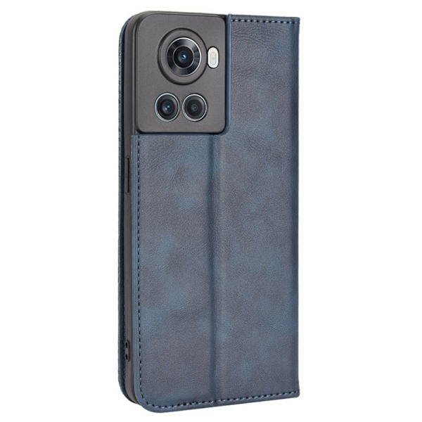 Bofink Vintage läder OnePlus 10R / OnePlus Ace fodral - Blå Blå