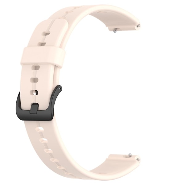 Huawei Watch Fit Mini yksinkertainen silikoninen ranneke - Vaalea Pinkki Pink