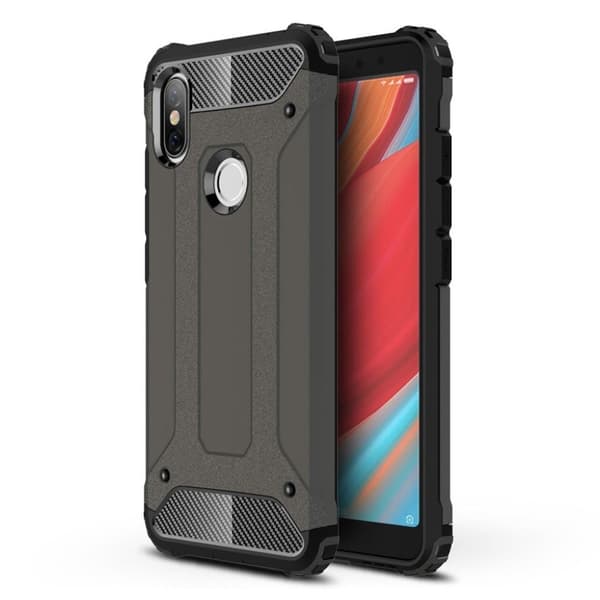 Xiaomi Redmi S2 beskyttelses deksel av hybrid materiale - Bronse Brown