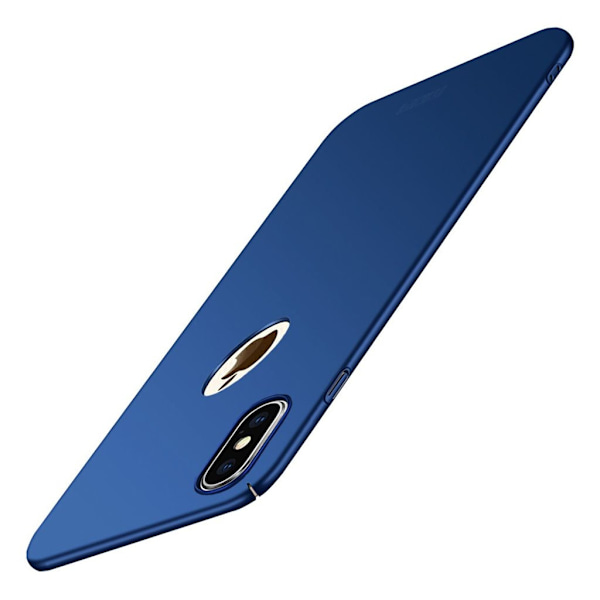 MOFI iPhone XS slim frosted case - Blå Blue