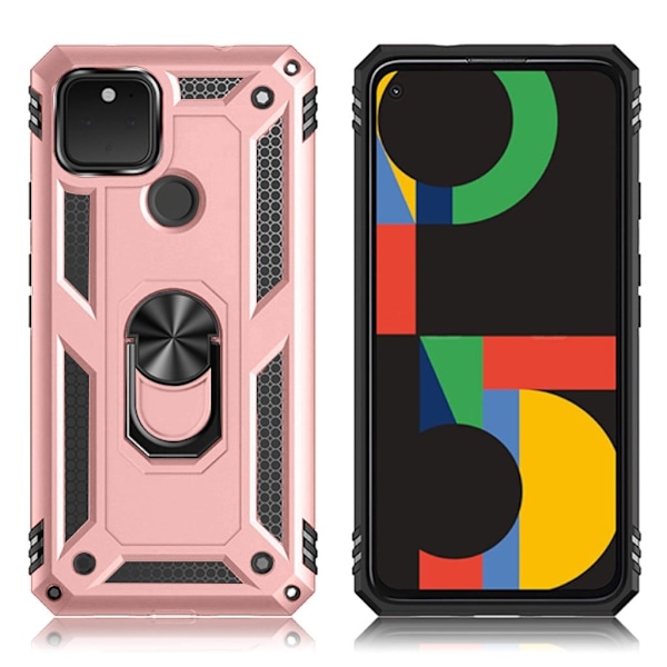 Bofink Combat Google Pixel 4a 5G Etui - Lyserød Pink