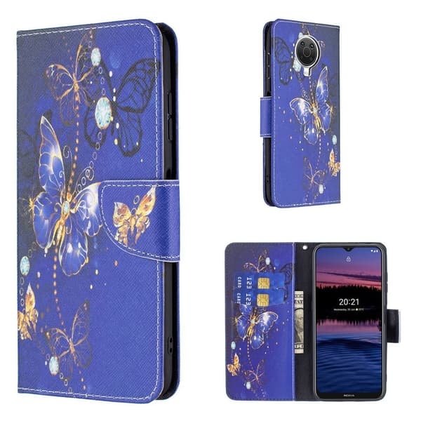 Wonderland Nokia G20 fodral -Blå Blå