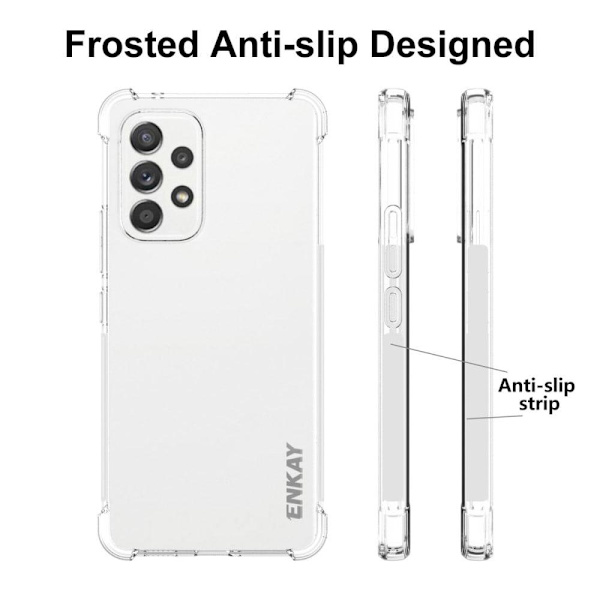 Ultrasmalt transparent fodral för Samsung Galaxy A53 5G Transparent