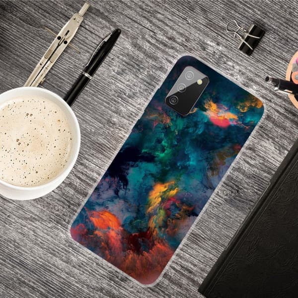 Deco Samsung Galaxy A02s Etui - Starry Sky Multicolor