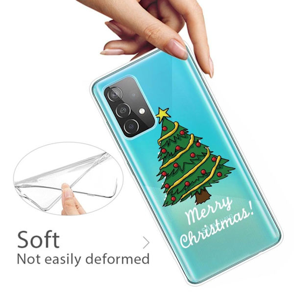Julfodral till Samsung Galaxy A13 4G - Julgran Grön
