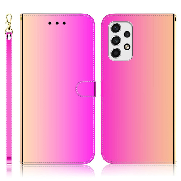 Mirror etui til Samsung Galaxy A73 - Rose Pink