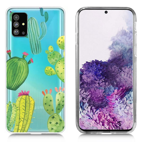 Deco Samsung Galaxy S20 deksel - Cactus Green