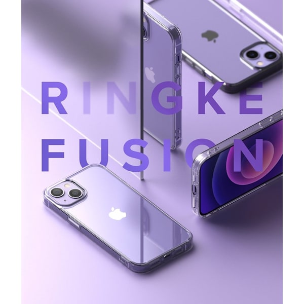 RINGKE FUSION - iPhone 13 - Røg Sort Black