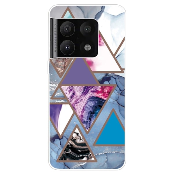 Marble OnePlus 10 Pro Suojakotelo - Triangle Patterns In Marble Multicolor