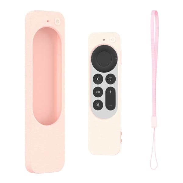 Apple TV 4K (2021) silikoneovertræk - Lyserød Pink