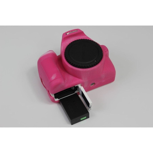 Canon EOS 200D II silikone etui - Rose Pink