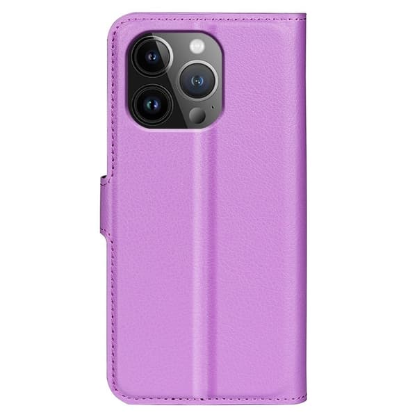 Classic iPhone 15 Pro Max Flippetui - Lilla Purple