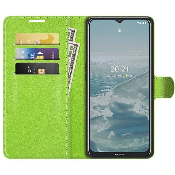 Classic Nokia G20 Flip etui - Grøn Green