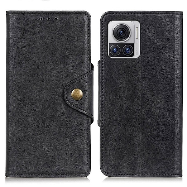 Alpha Motorola Edge 30 Ultra / X30 Pro Flip Etui - Sort Black