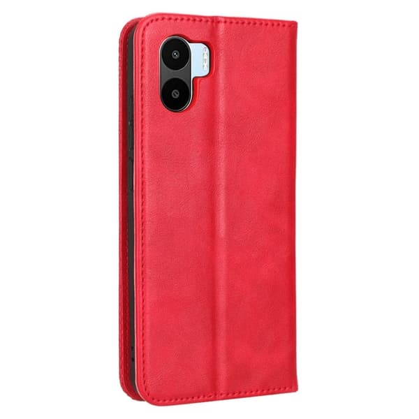 Bofink Vintage Xiaomi Redmi A1 Læder Etui - Rød Red