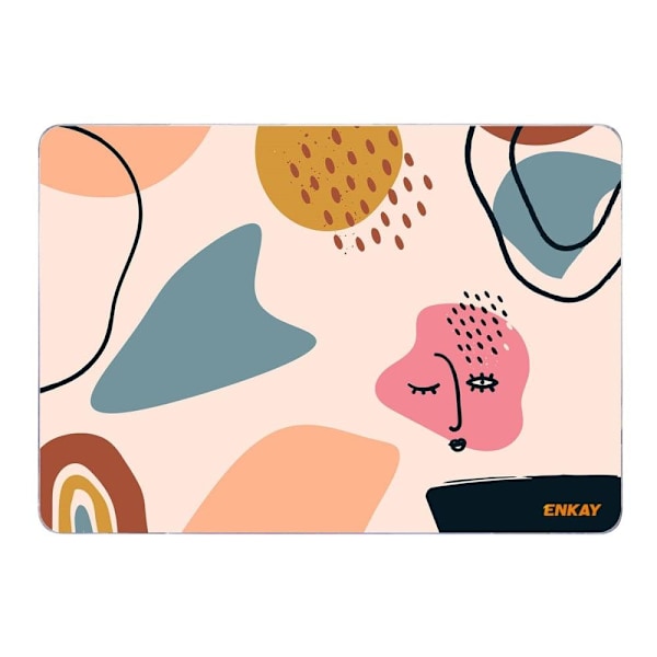 HAT PRINCE MacBook Pro 16 M1 / M1 Max (A2485, 2021) cover med geometrisk mønster - Farverig Krusedulle Multicolor