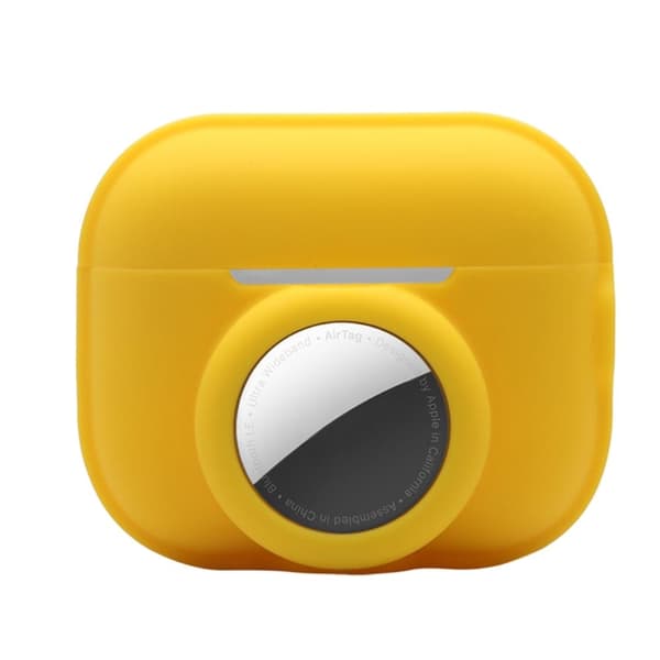 AirPods Pro 2 / AirTags silikonfodral - Gul Gul