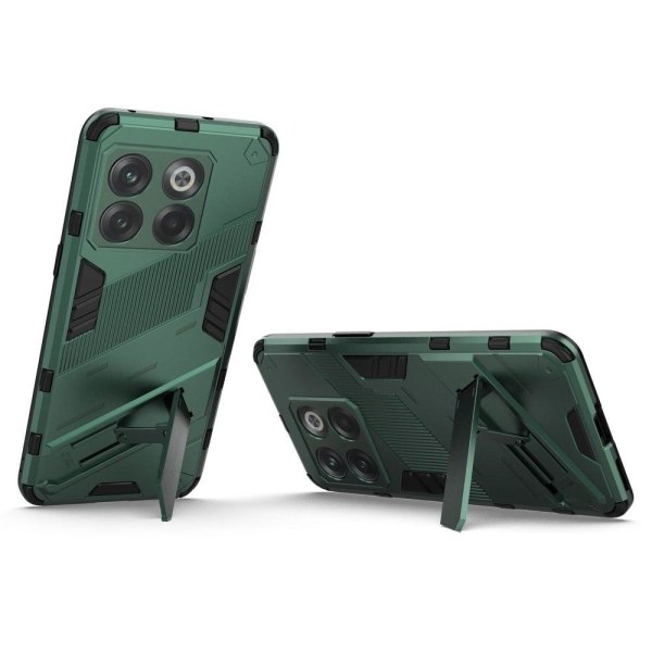 Shockproof Hybrid Suojakuori With A Modern Touch For OnePlus Ace Pro / 10t - Vihreä Green