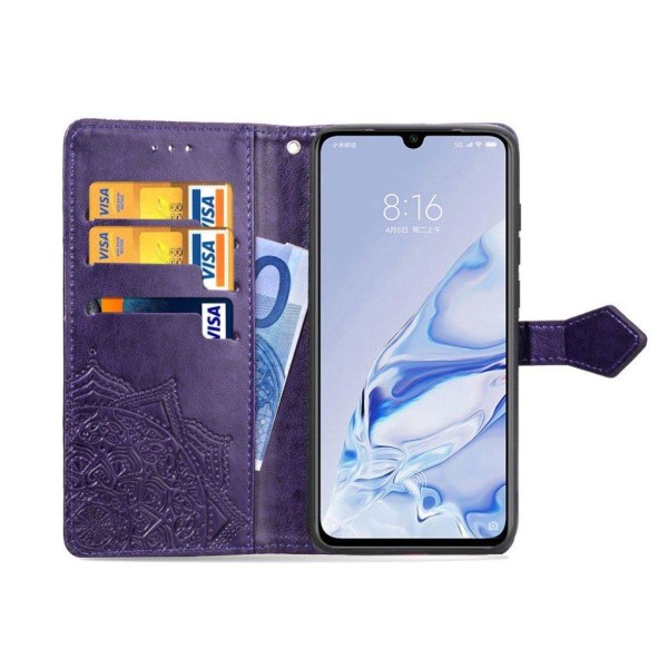 Mandala Xiaomi Mi 9 Pro etui - Lilla Purple