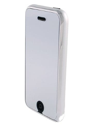 Mirror iPhone 3 / 3GS fodral - Silver/Grå Silvergrå