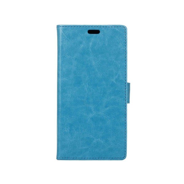 Edwardson Alcatel Pixi 4 (5) 3G PU Leather Wallet Case - Blue Gr Blue