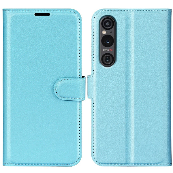 Classic Sony Xperia 1 VI flip etui - Blå Blue