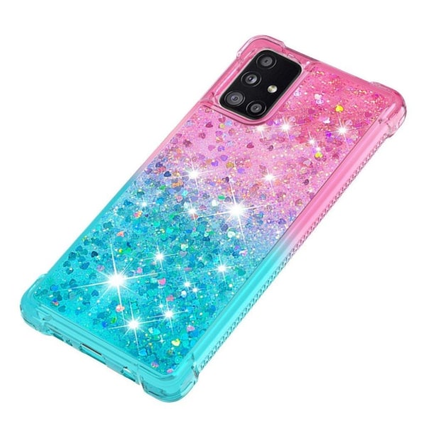 Princess Samsung Galaxy A51 5G cover - Rose / Cyan Pink