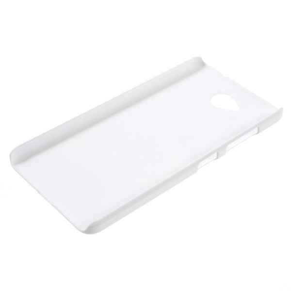 Hårdt cover med gummibelægning til Microsoft Lumia 650 - Hvid White