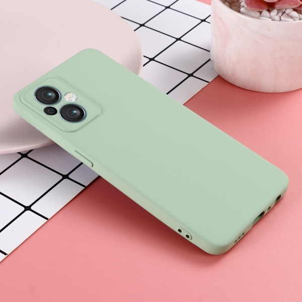 Matt OnePlus Nord N20 5G skal av flytande silikon - Grön Grön