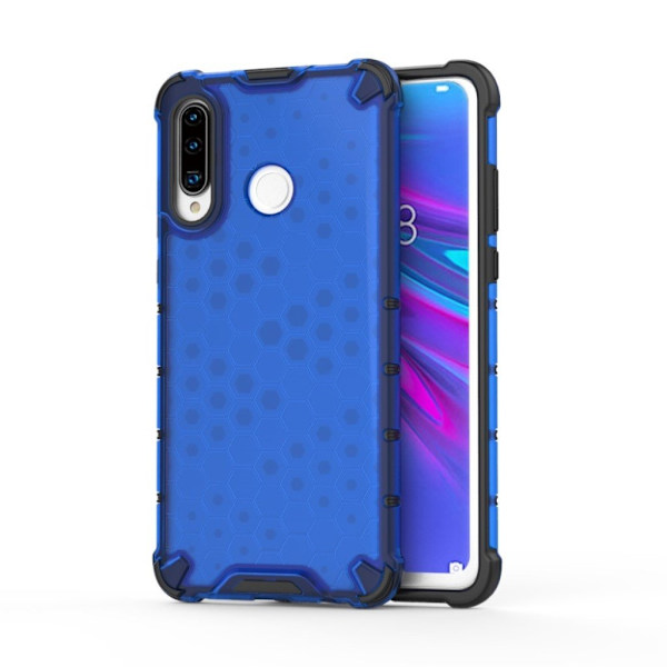Bofink Honeycomb Huawei P30 Lite deksel - Blå Blue