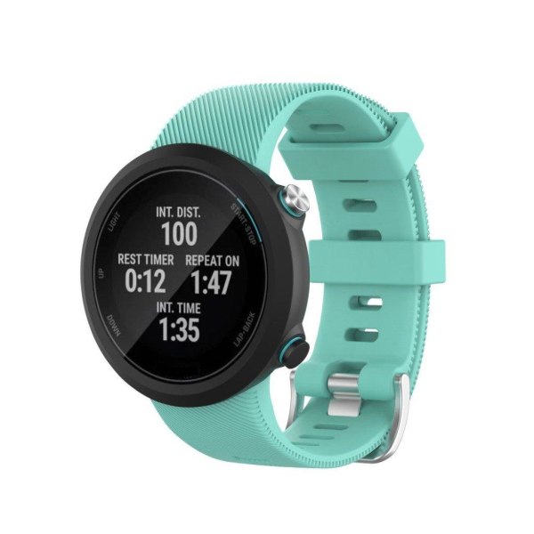 Garmin Swim 2 / Forerunner 45 / 45S holdbar silikone Urrem - Cyan Green