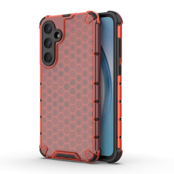 Bofink Honeycomb Samsung Galaxy A55 skal - Röd Röd