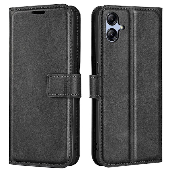 Lompakko Nahkakotelo For Samsung Galaxy A04e - Musta Black
