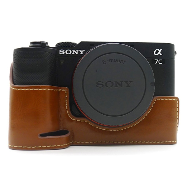 Sony a7C læderetui - Brun Brown