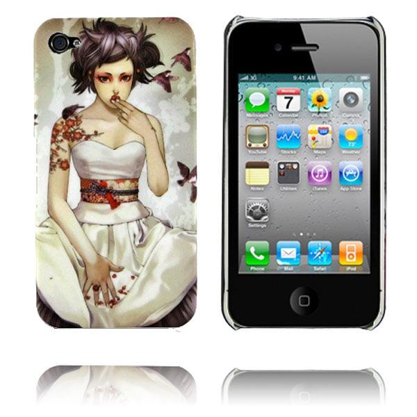 Ghost Woman (nr.11) iPhone 4 Cover Multicolor