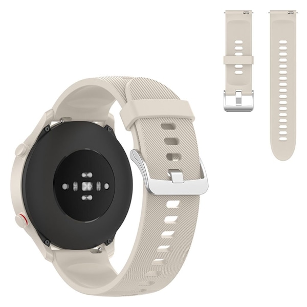 Xiaomi Mi Watch Color Sport klockarmband i silikon - Beige Brun