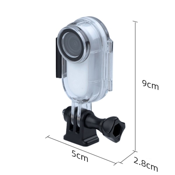 Insta360 Go2 waterproof case transparent case Transparent