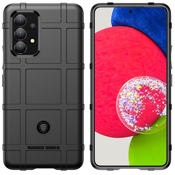 Rugged Shield Samsung Galaxy A53 5G cover - Sort Black