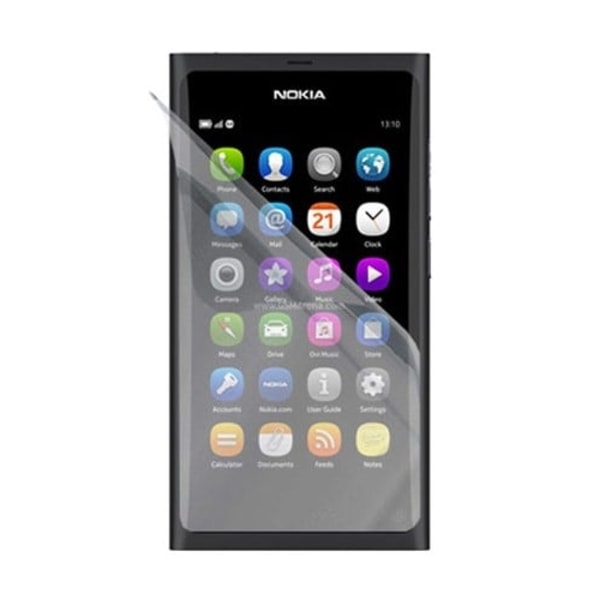 Nokia N9 Skjermbeskytter (Speil) Silver grey