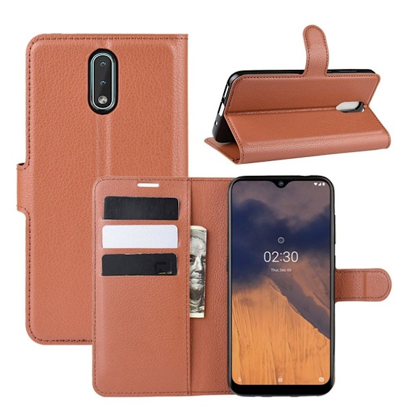 Classic Nokia 2.3 flip case - Brun Brown
