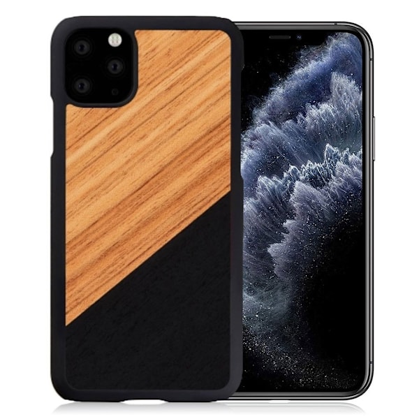 Man&Wood premiumfodral för iPhone 11 Pro - Västerländsk Brun