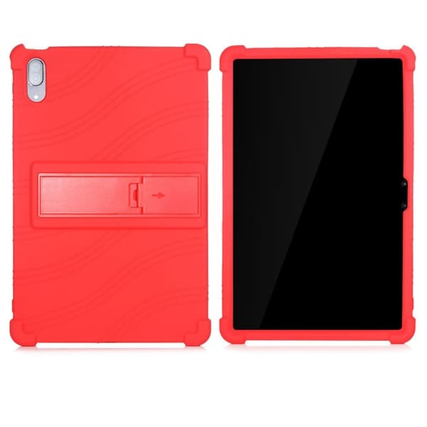 Lenovo Tab P11 Pro slide-out style kickstand silikoneetui - Rød Red